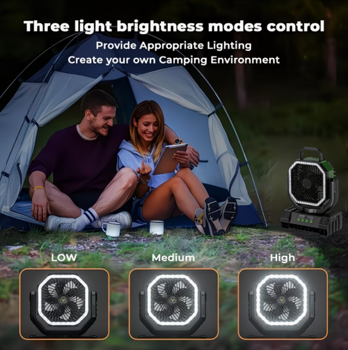 Outdoor Rechargeable Fan