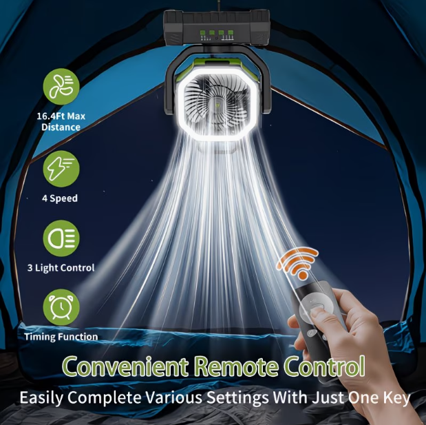 Outdoor Rechargeable Fan